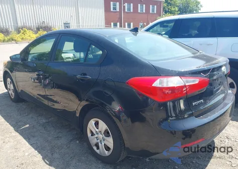 2014 Kia Forte Lx from USA, damaged, VIN KNAFK4A65E5168934